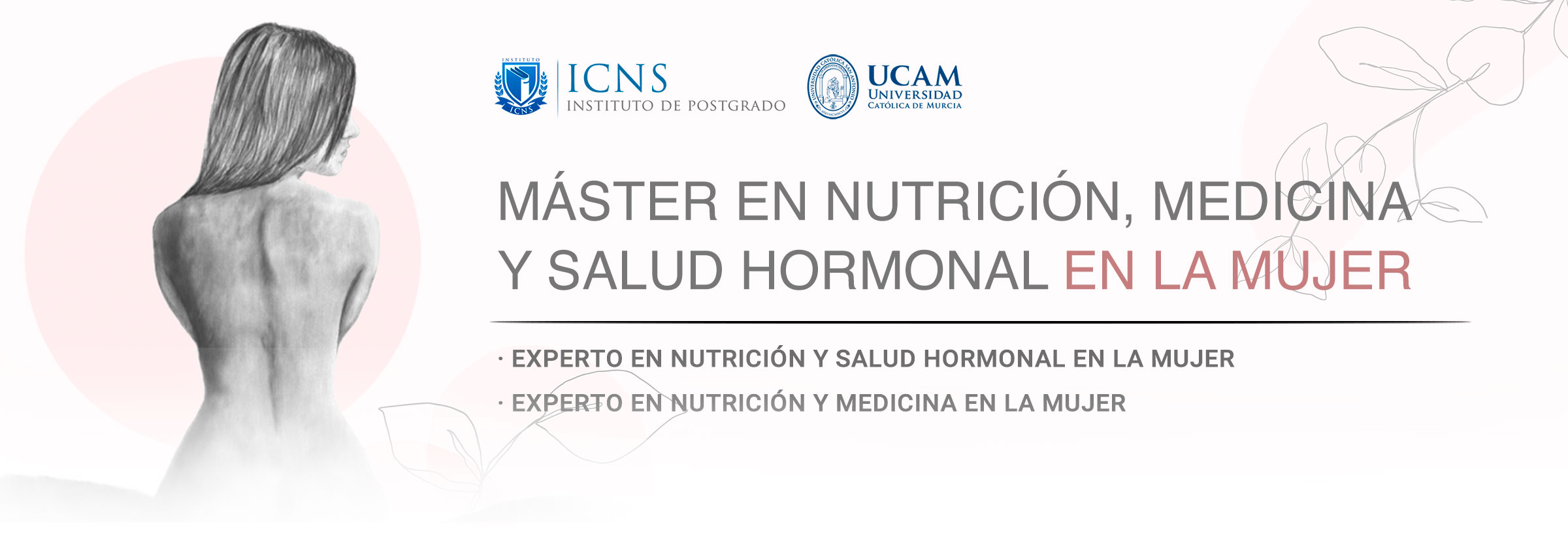 Máster en Nutrición, Medicina y Salud Hormonal en la Mujer (MUJERM8)