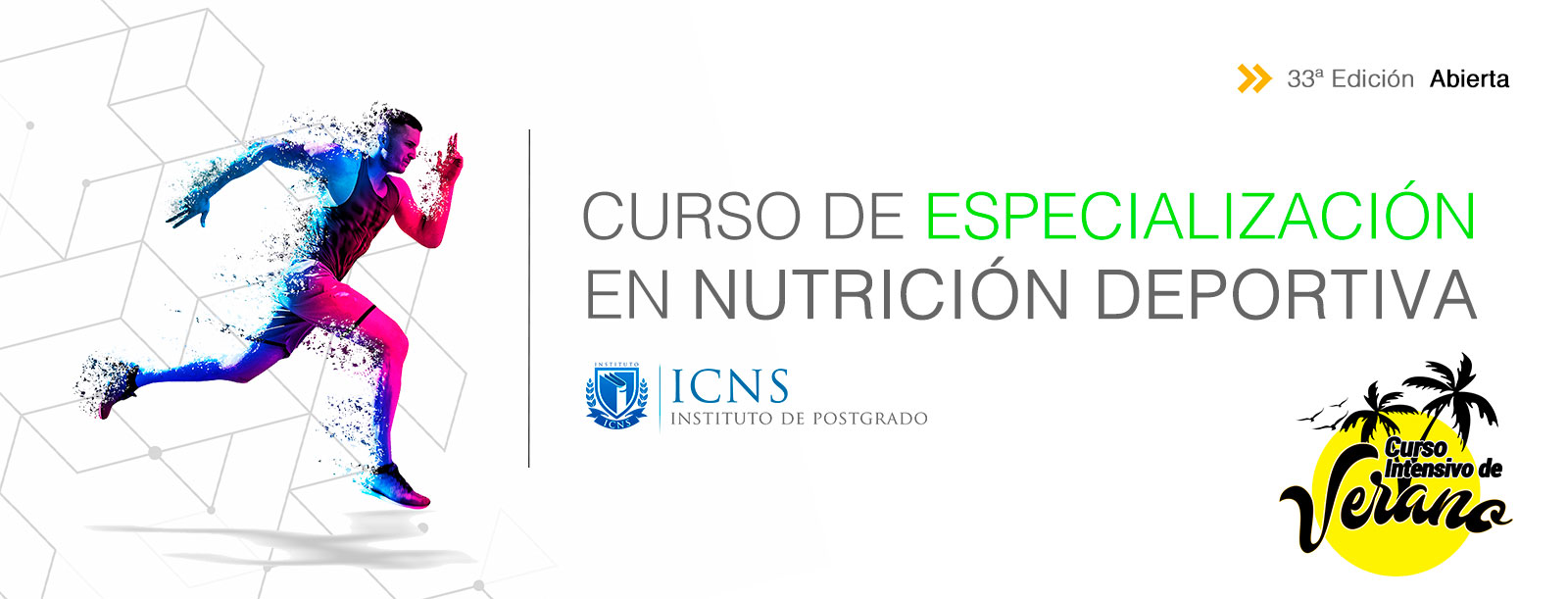 Curso de Especialización en Nutrición Deportiva - 100% online