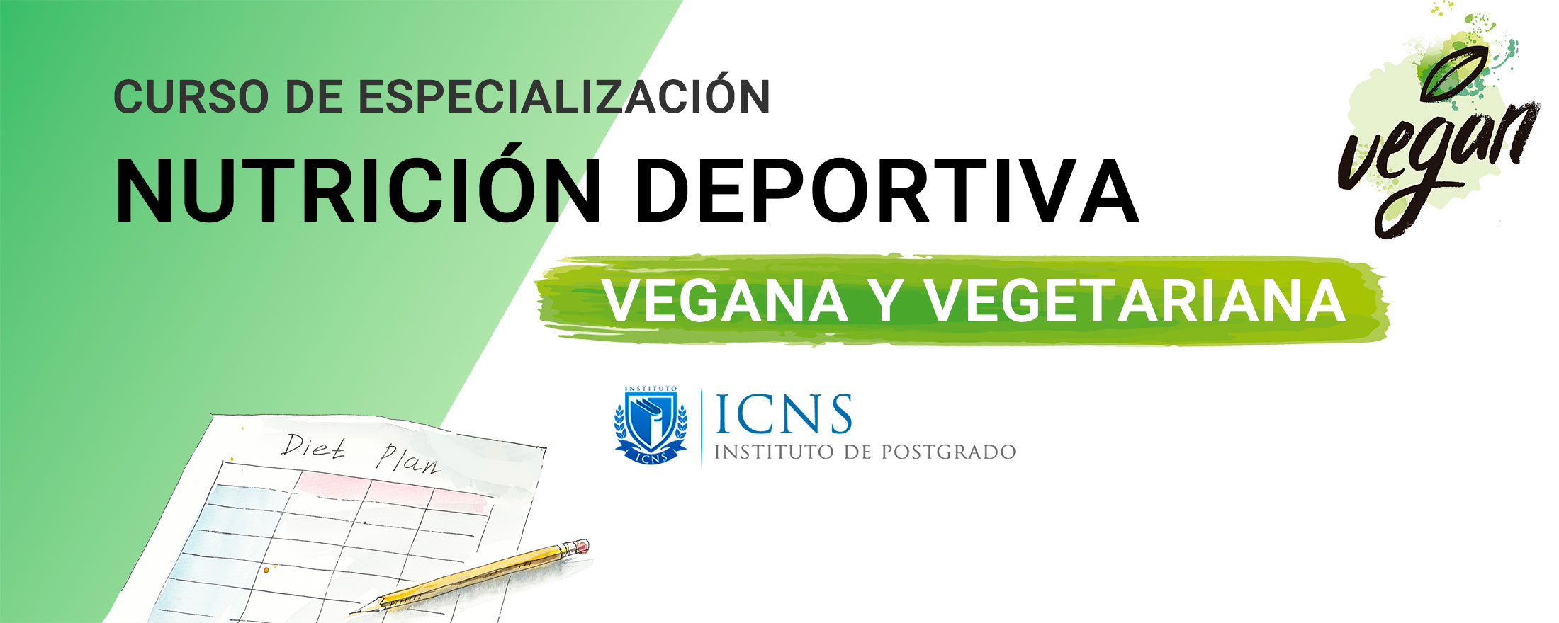 Curso de Especialización en Nutrición Deportiva Vegetariana (NDVEG20)