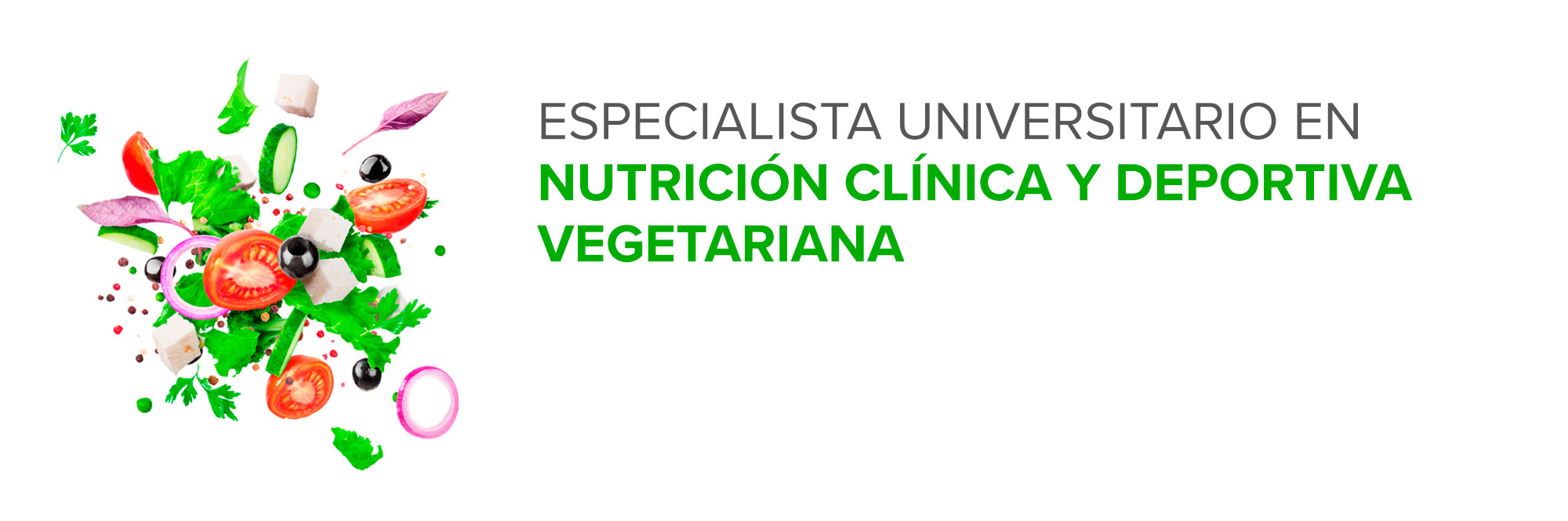 Especialista Universitario en Nutrición Clínica y Deportiva Vegetariana (VEGE1)