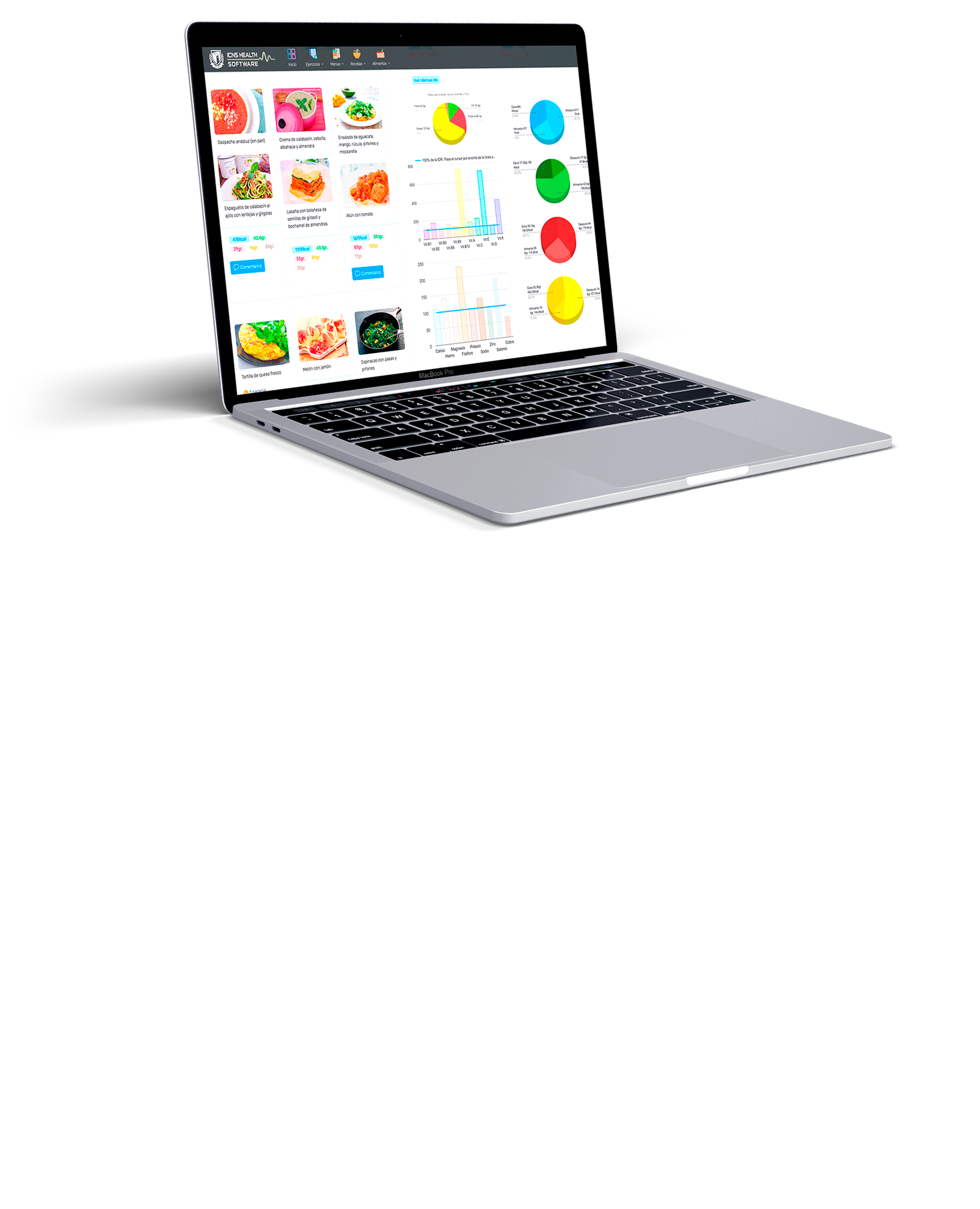 Ejercicios prácticos con ICNS Health Software