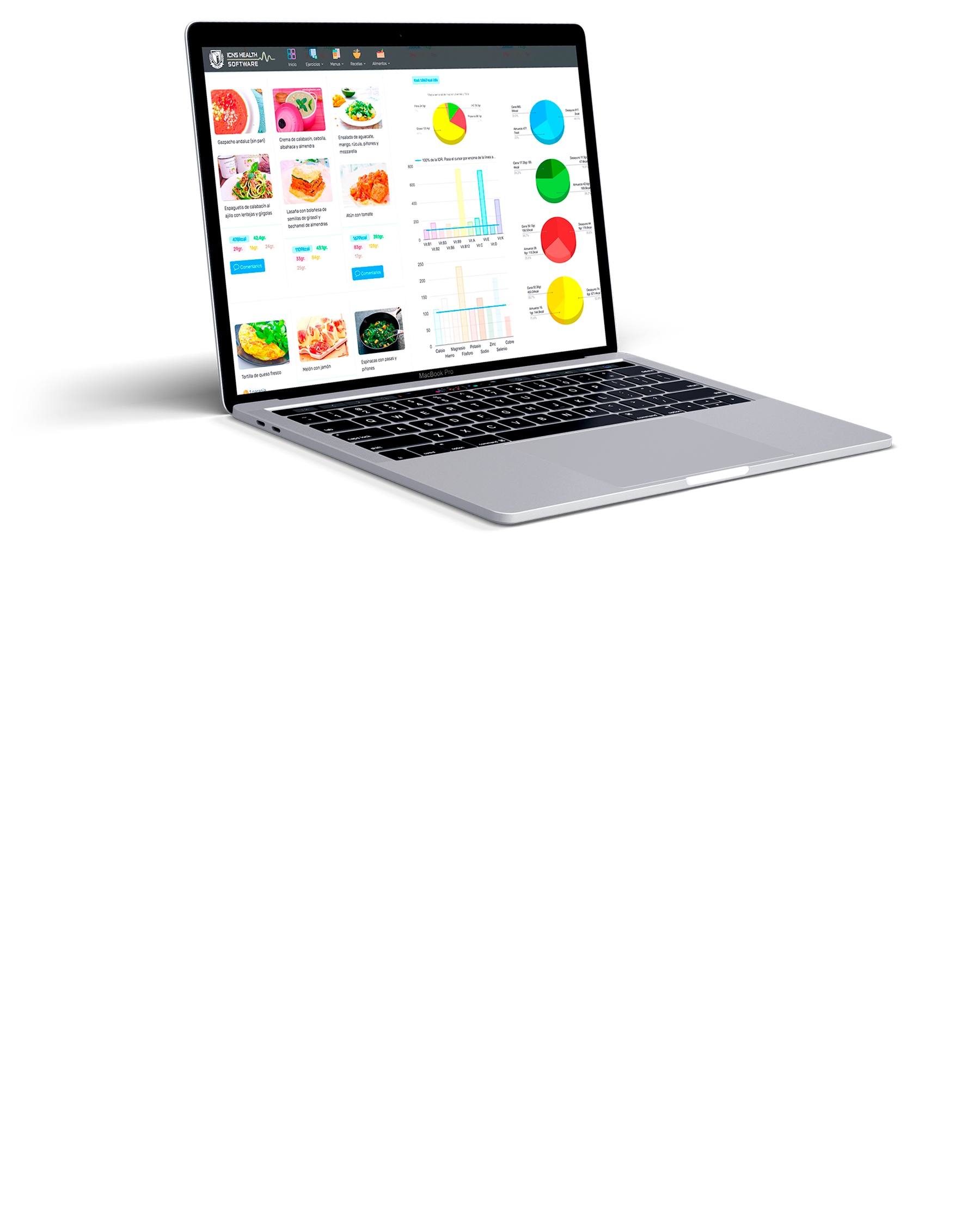 Ejercicios prácticos con ICNS Health Software